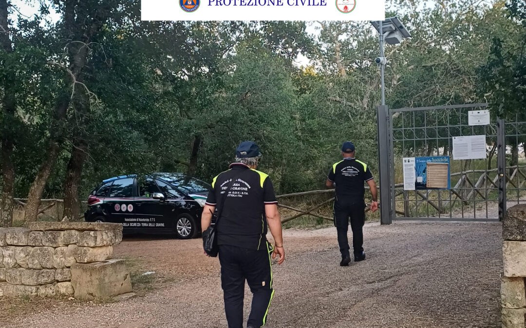 Mottola, fenomeno di luminescenza a Sant’Antuono: la nostra Associazione in azione